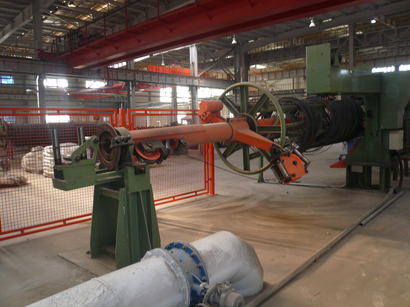 Thick wire pay-off machine