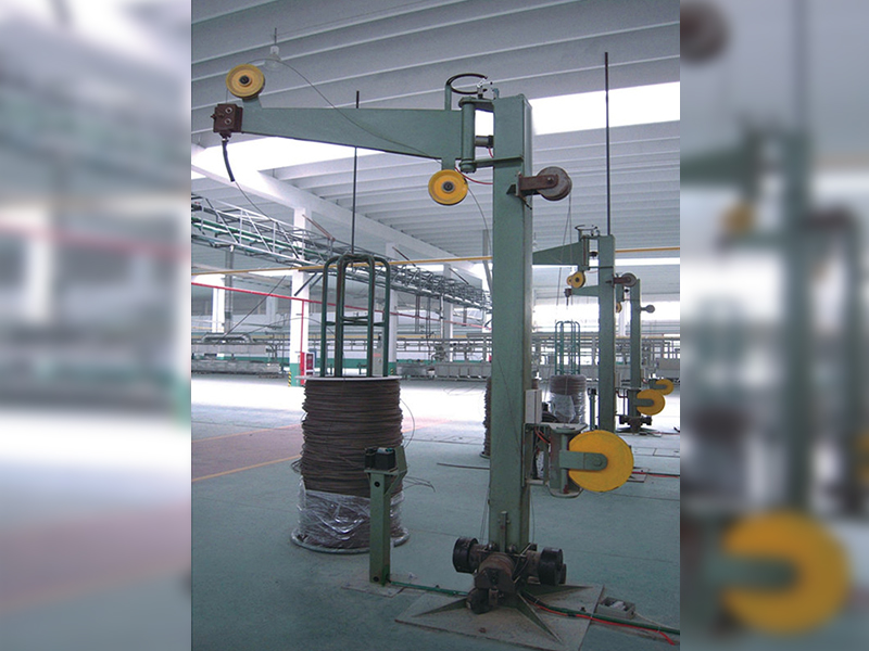 Medium wire pay-off machine