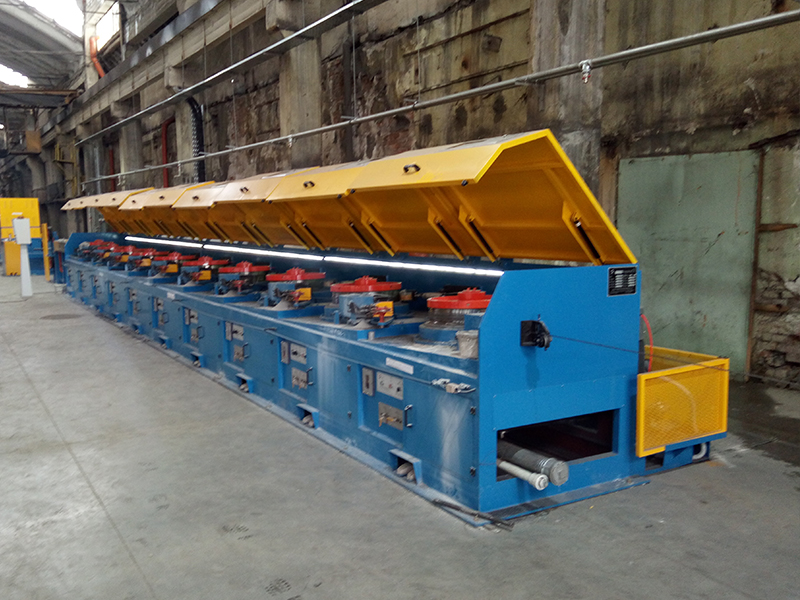 Galvanizing steel wire drawing equipment