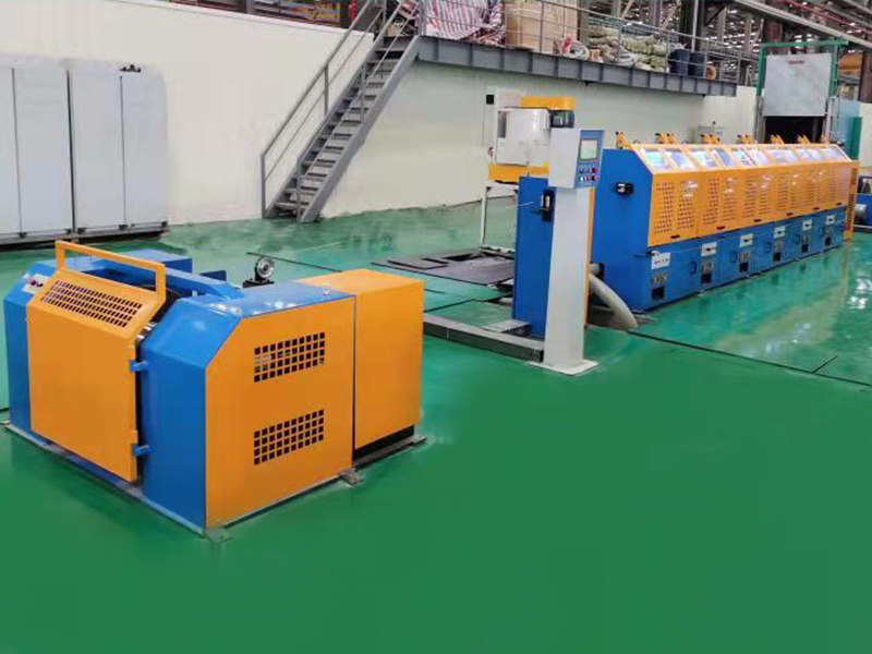 Aluminum welding wire peeling machine